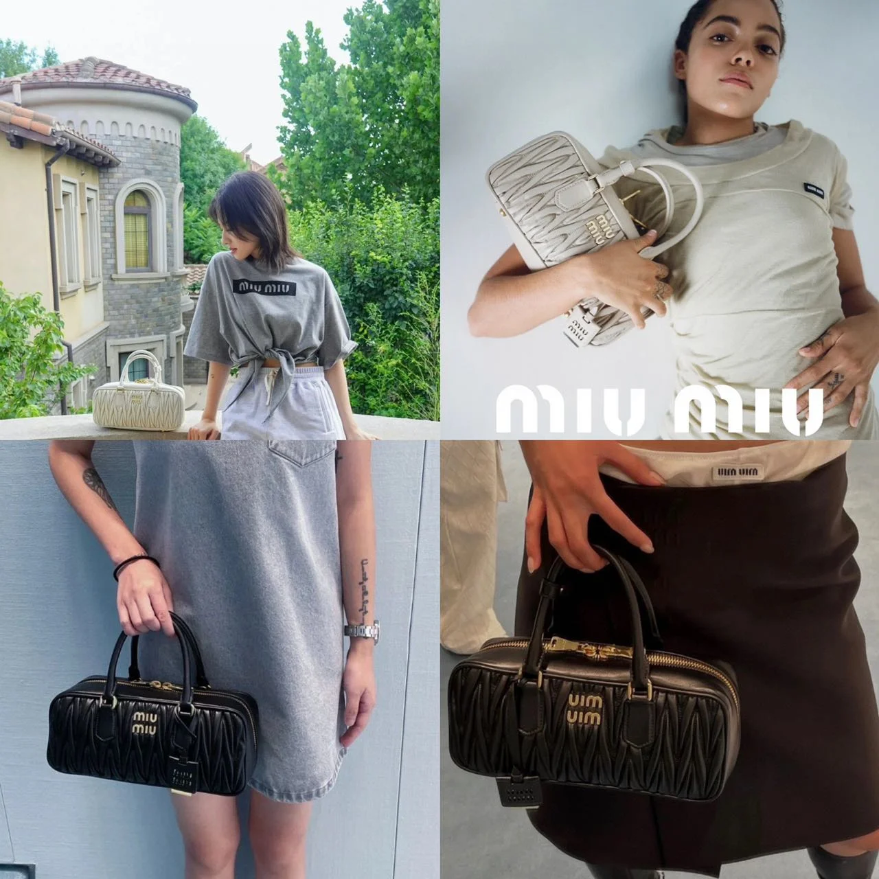 MIU MIU枕頭小方包(大號）