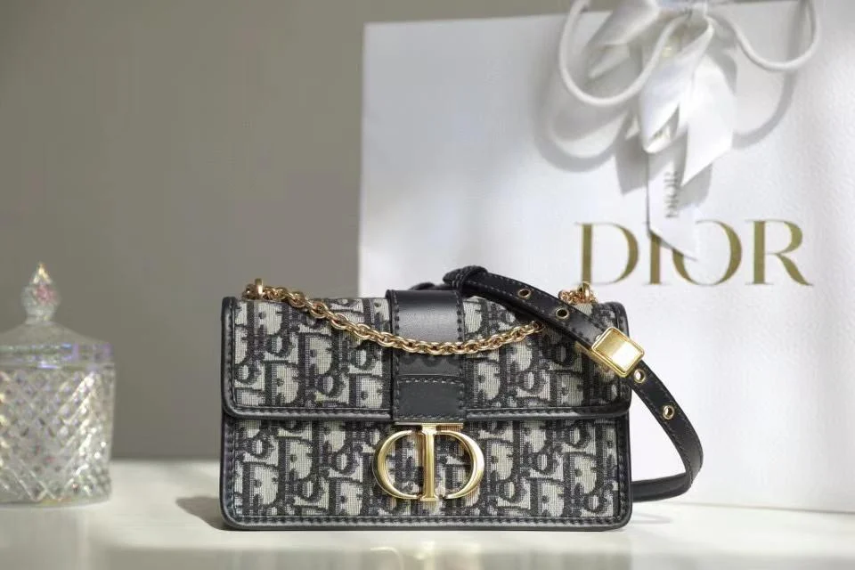 DIORMontaigne 30翻蓋鏈條包(21cm)