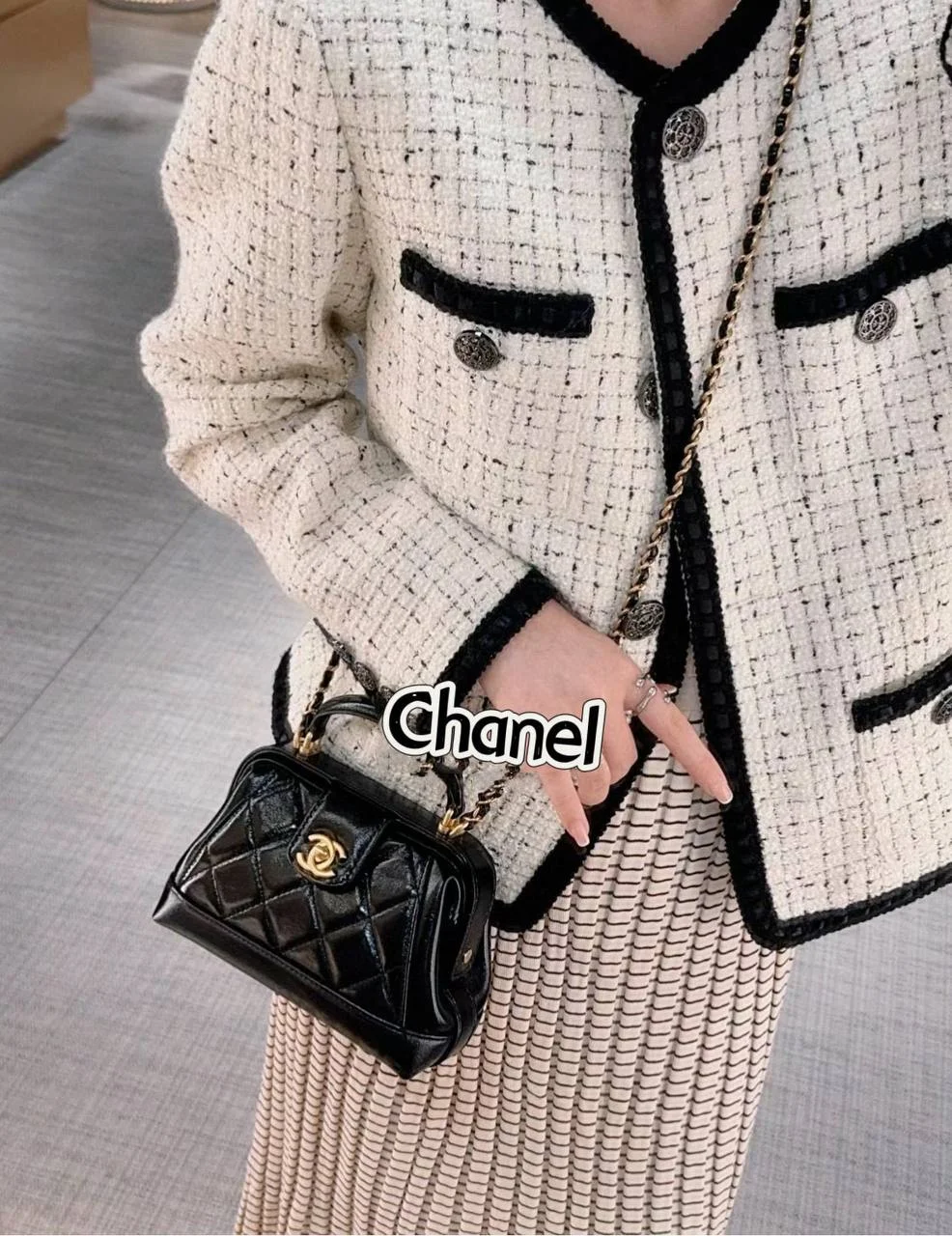 CHANEL24a手提醫生包(中號）