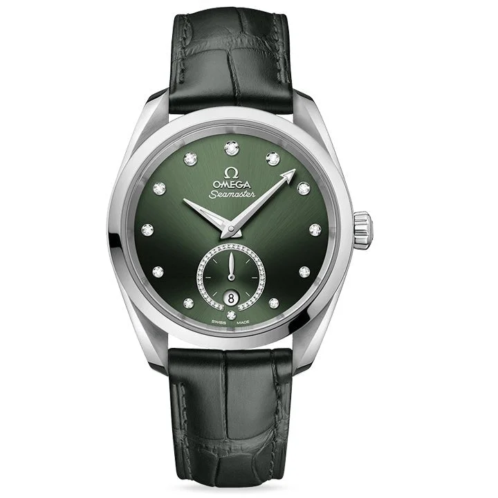 Omega Seamaster Aqua Terra 150M Small Seconds 38mm Steel on Rubber Strap - 220.13.38.20.60.001